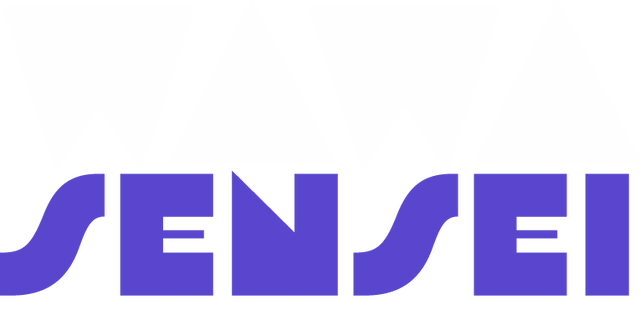 Wawa Sensei logo white